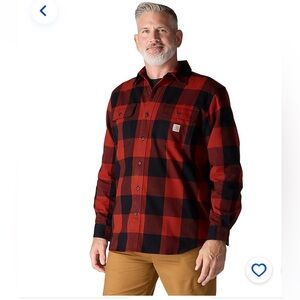 Carhartt loose fit heavyweight flannel